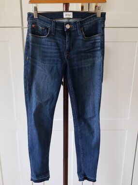 Hudson Jeans Womens 27 Dark Wash Krista Crop Skinny